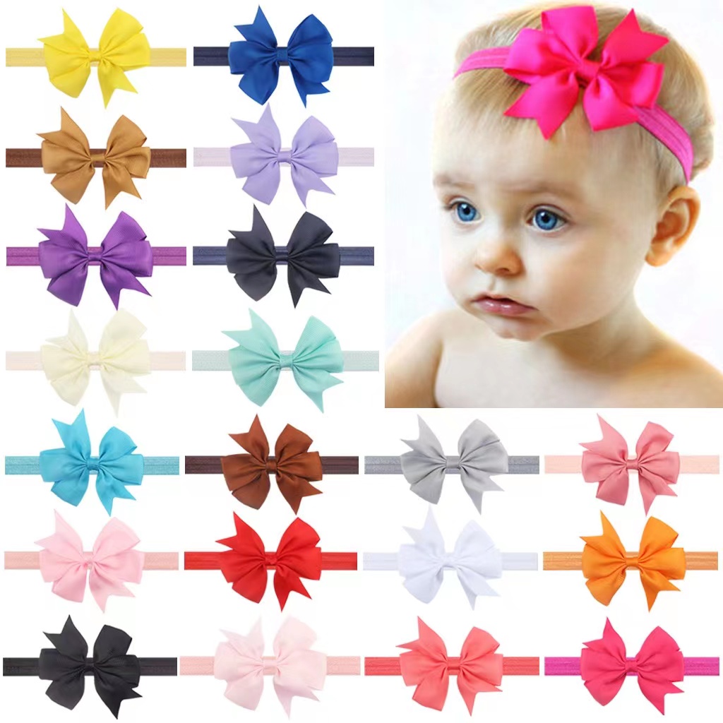 baby bow headband baby hair accessories newborn headband Shopee