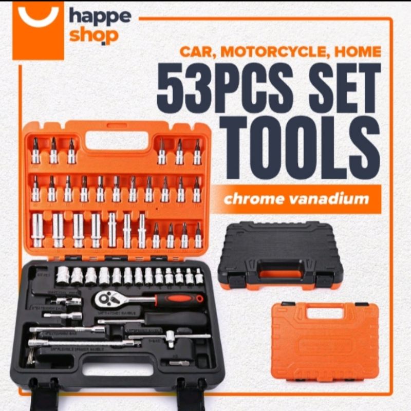 53 pcs Tools for car & motorcycle Taiwan made | Shopee Philippines