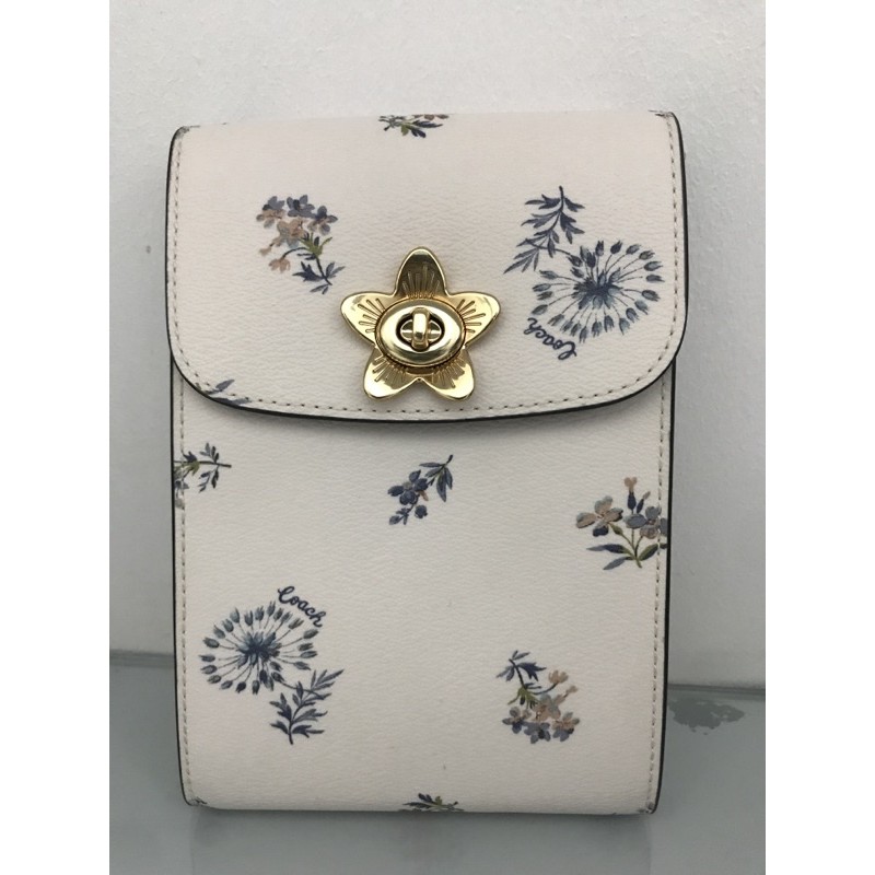 COACH DANDELION FLORAL RACHEL PHONE CROSSBODY Shopee Philippines