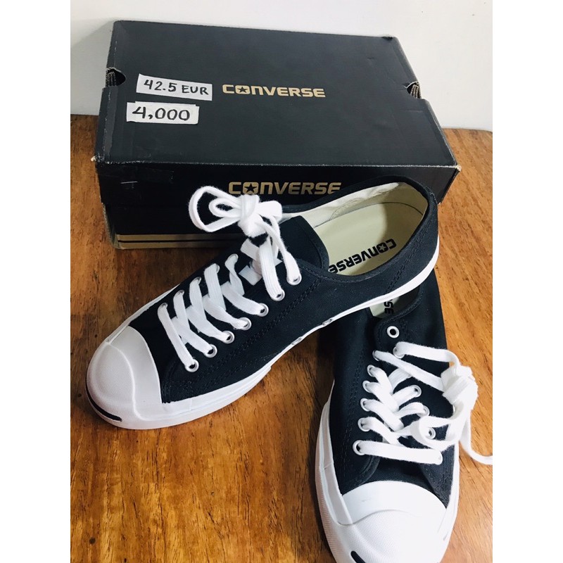 tjener vegne Frem CONVERSE JACK PURCELL BLACK | Shopee Philippines