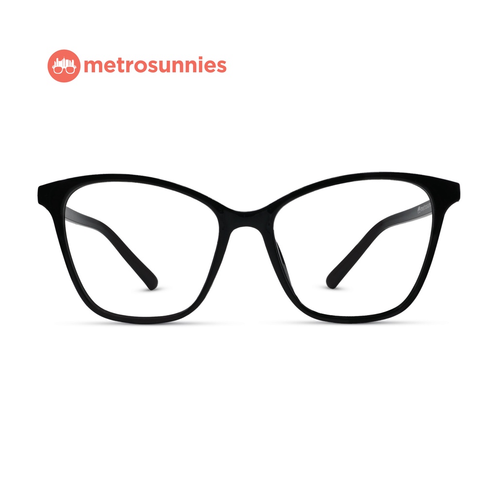 MetroSunnies Emily Specs (Black) / Replaceable Lens / Eyeglasses for Men  and Women | Shopee Philippines