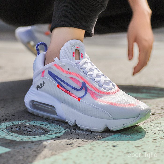 Nike air max on sale pink blue and white