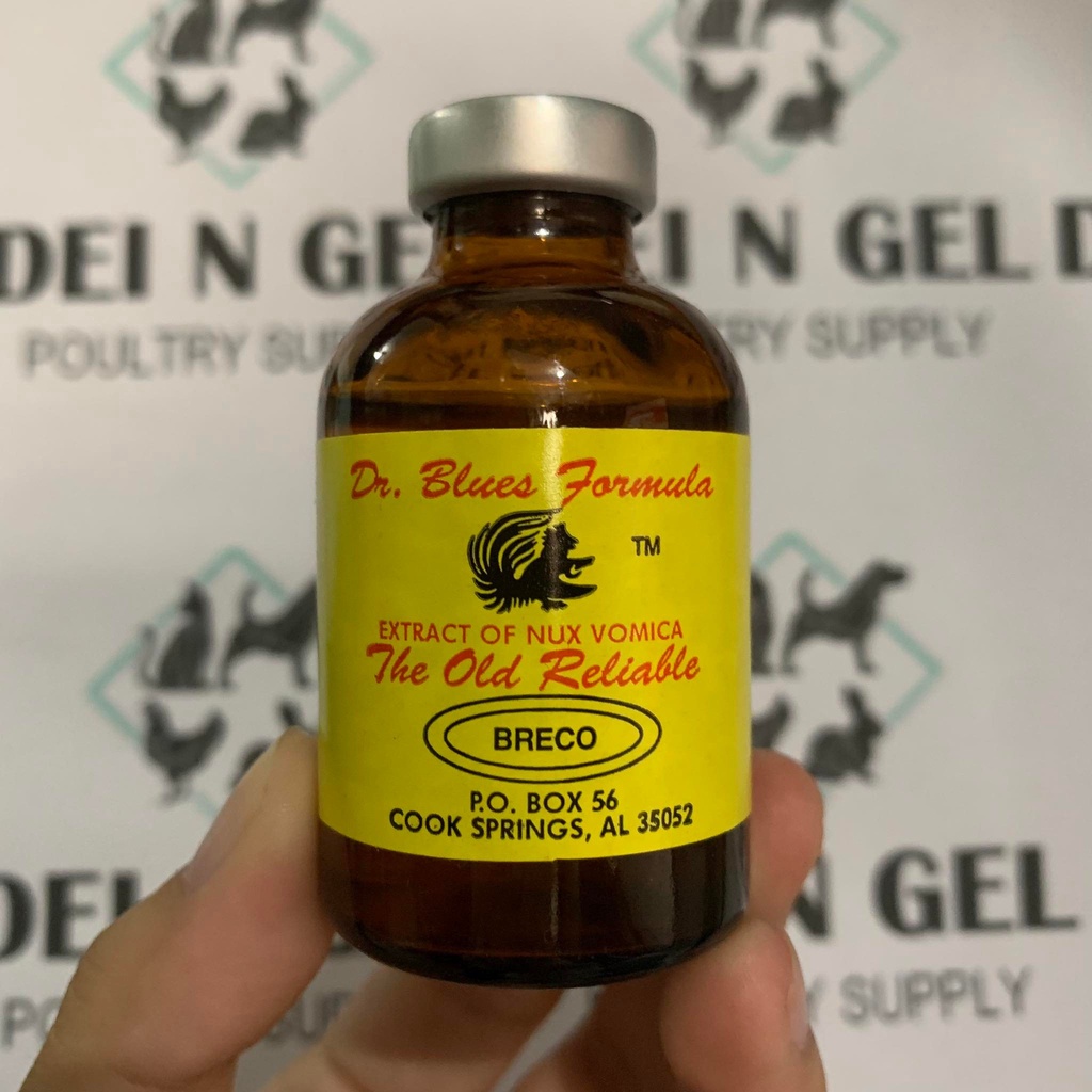 Dr Blues Nux Vomica for Gamefowl 30ML Shopee Philippines