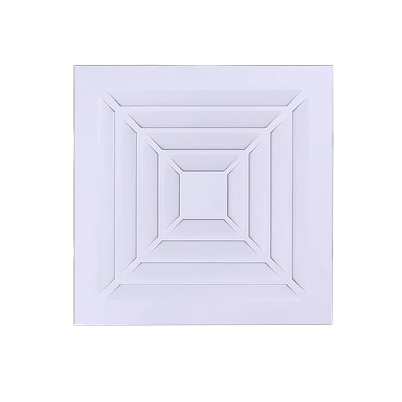 Exhaust air outlet integrated ceiling panel 300X300 vent aluminum