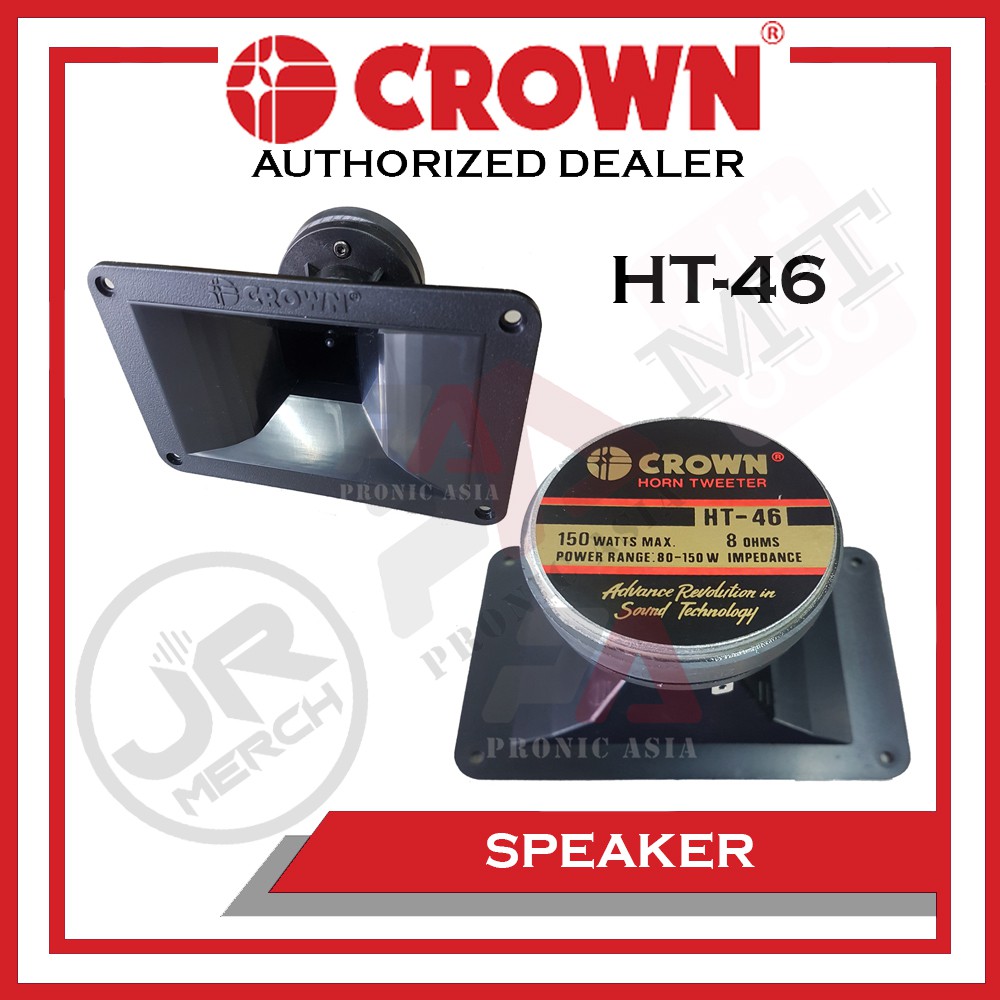 Crown store tweeter speaker