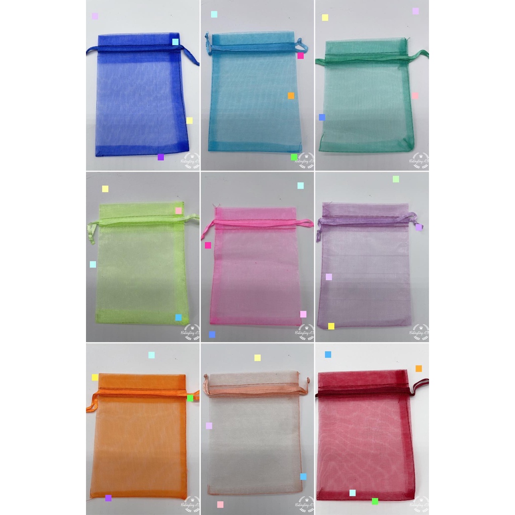 Organza Pouch for Souvenir Gift Packaging7x9cm 9x12cm 10*15cm (50pcs ...