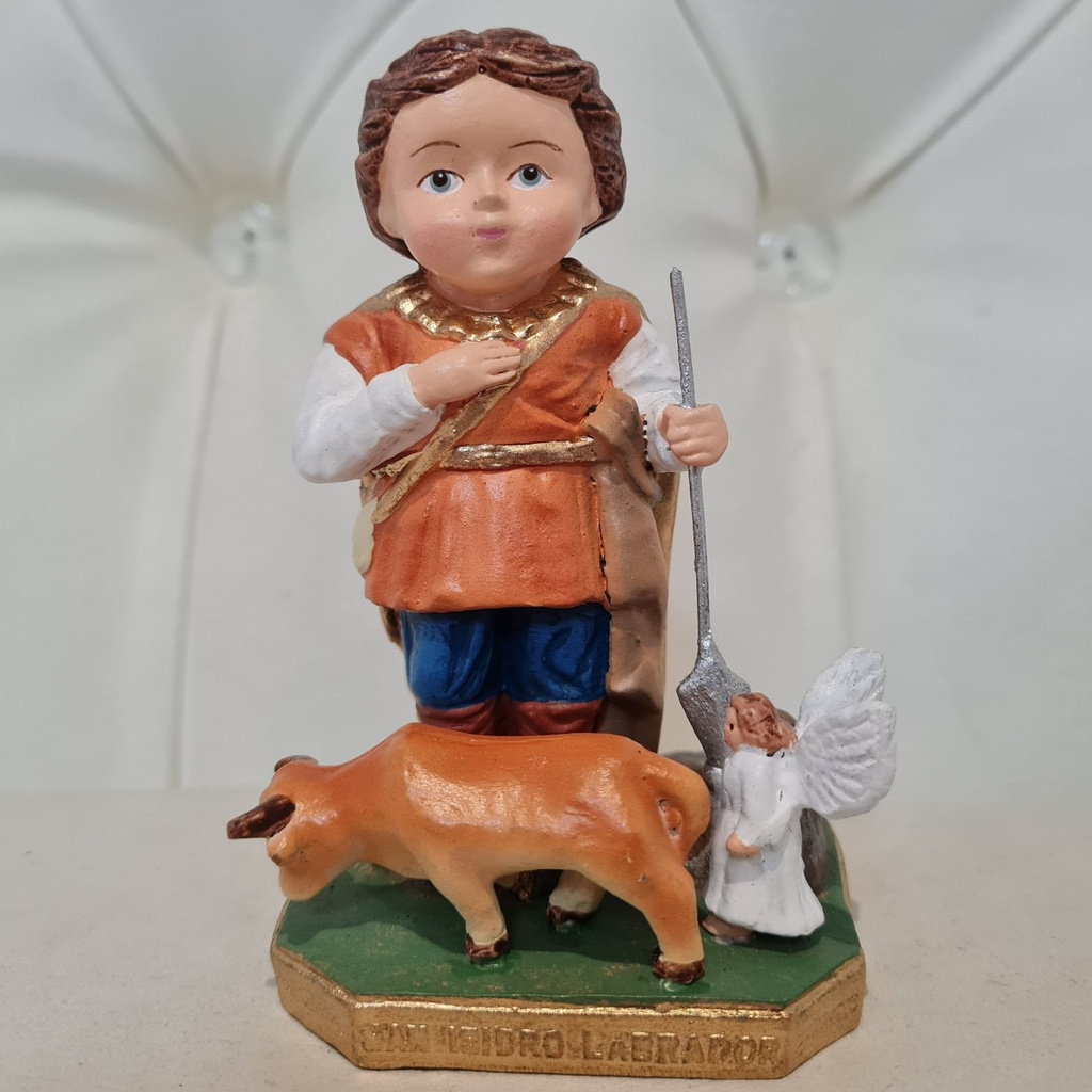 EAS - SAN ISIDRO LABRADOR patron saint of farmer chibi/ bambini/ mini ...