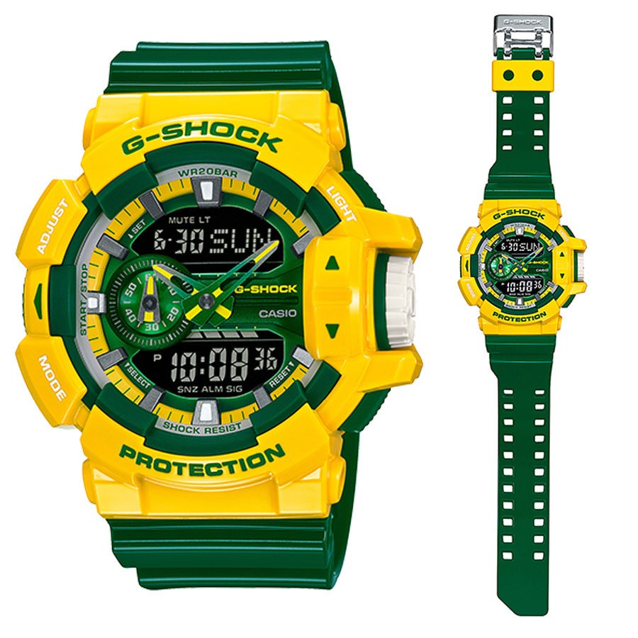 G shock yellow green new arrivals