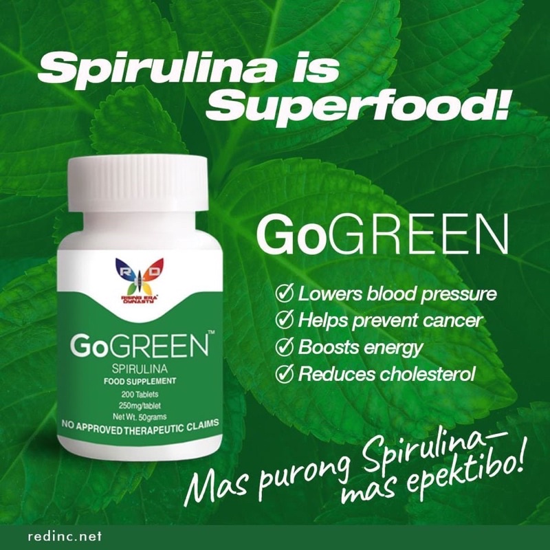 Go Green Spirulina (Reseller) Shopee Philippines