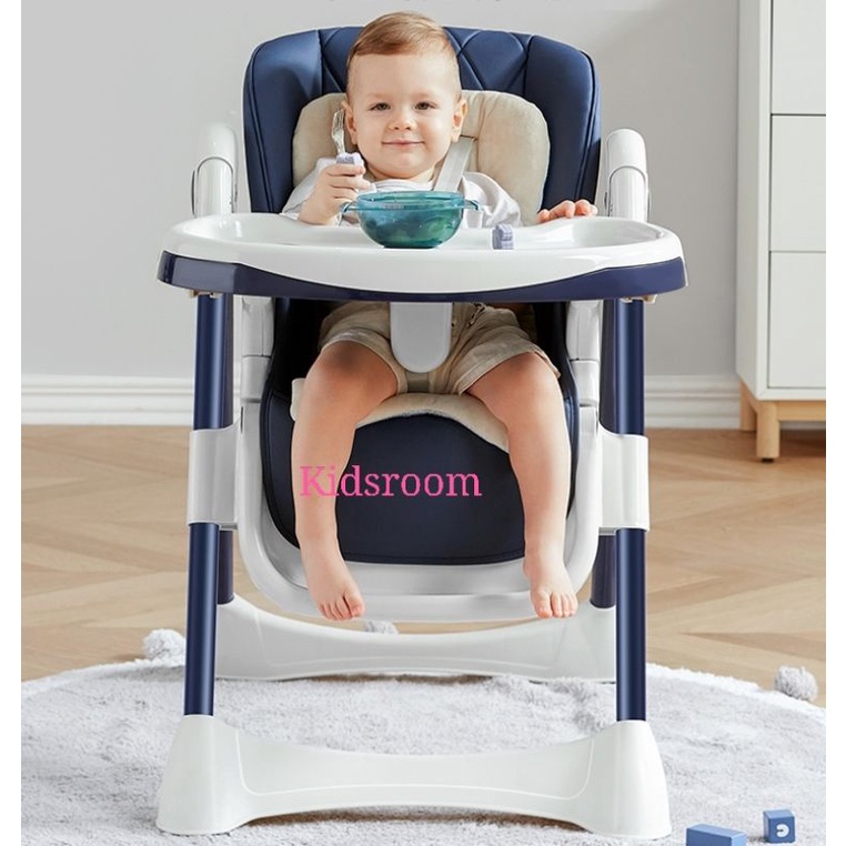 NEW multifunction adjustable lay down High chair with leather seat and ...