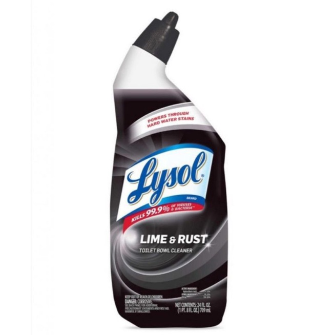 lysol toilet bowl cleaner Lysol Toilet Bowl Cleaner Lime & Rust 709ML