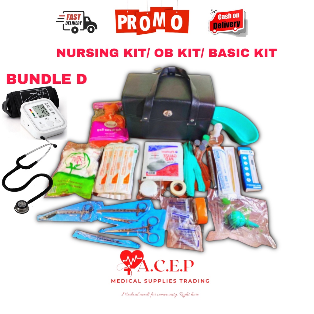 Nursing Kit, OB Bag, PHN Kit, Community Bag for Nursing Students