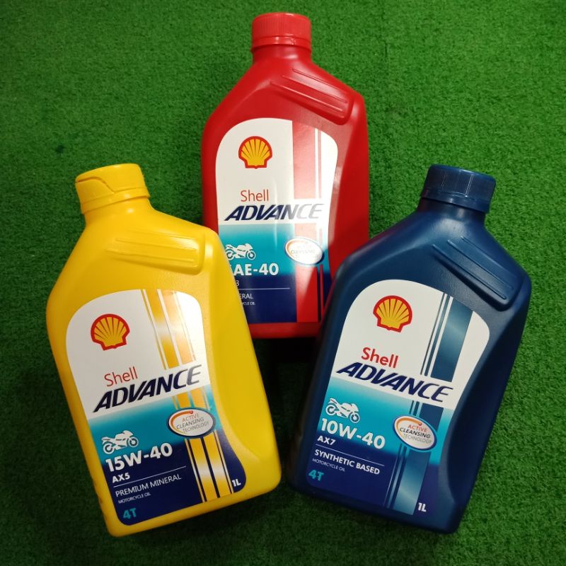 SHELL Advance Motorcycle Oil 1L Shopee Philippines