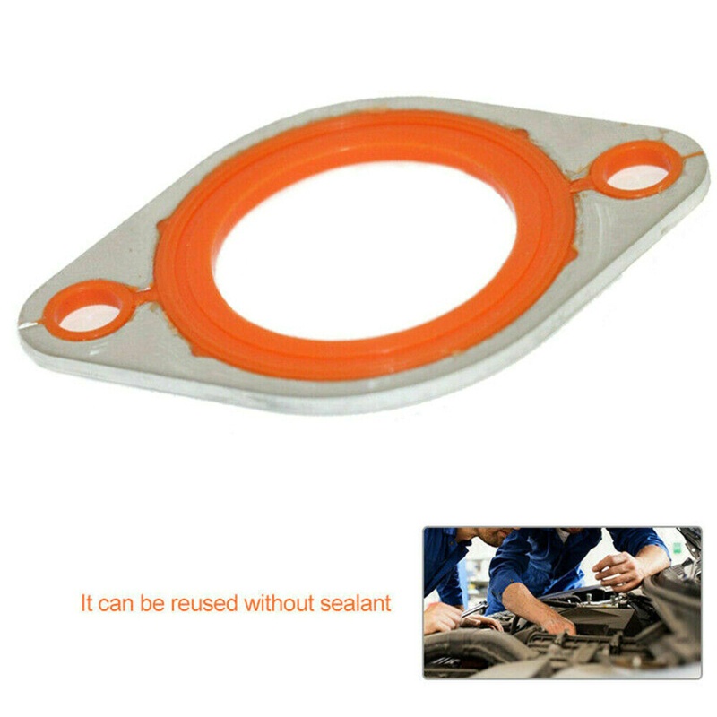 Thermostat Housing Water Outlet Gasket Compatible with Chevy SBC BBC