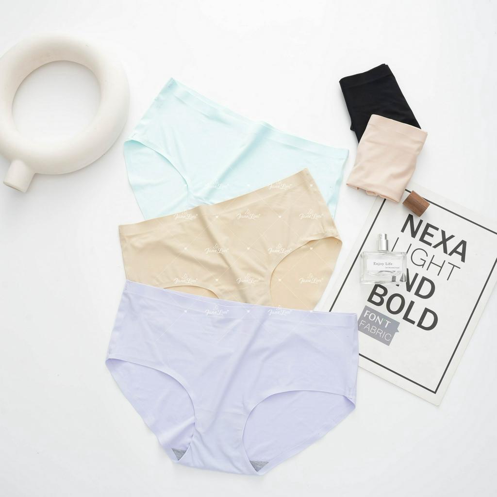 Lightweight Breathable Ice Silk Underwear For Women Seamless