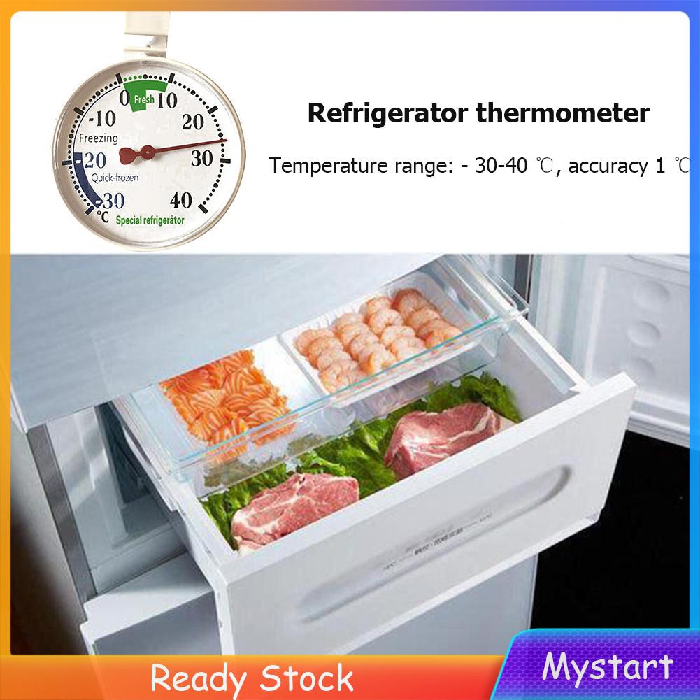 6Dlo Refrigerator Fridge Cold Storage 3040 Degree Hanging Dial Type Thermometer Thermograph No