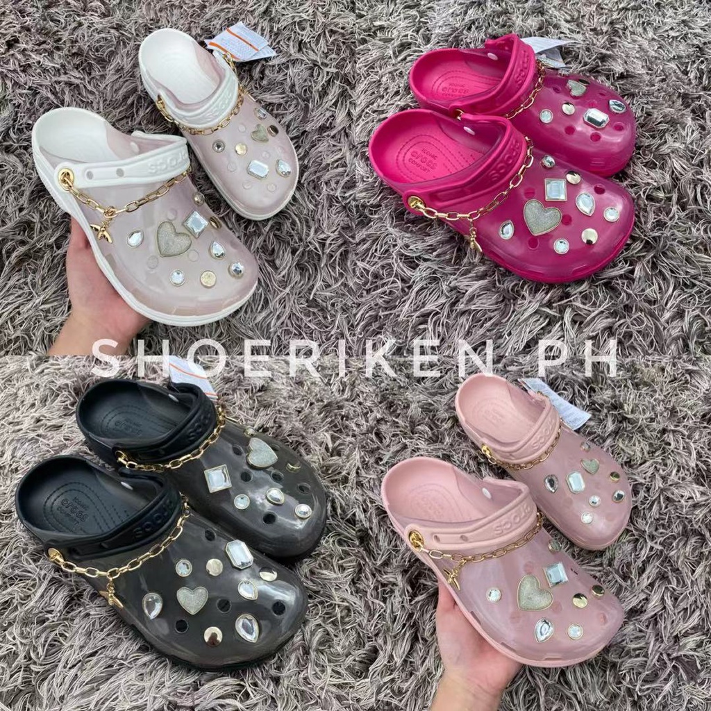 Crocs Translucent Women Clogs With Jibbitz og3 | Shopee Philippines
