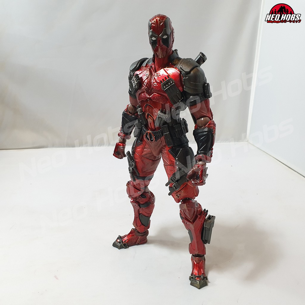 Play Arts Kai KO Marvel Deadpool | Shopee Philippines