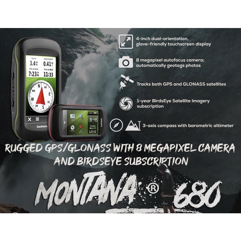 GPS GARMIN Montana 680