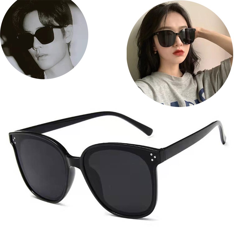 YOUJ Unisex Anti-UV High-quality Women Black Sunglasses 2024 New Men ...