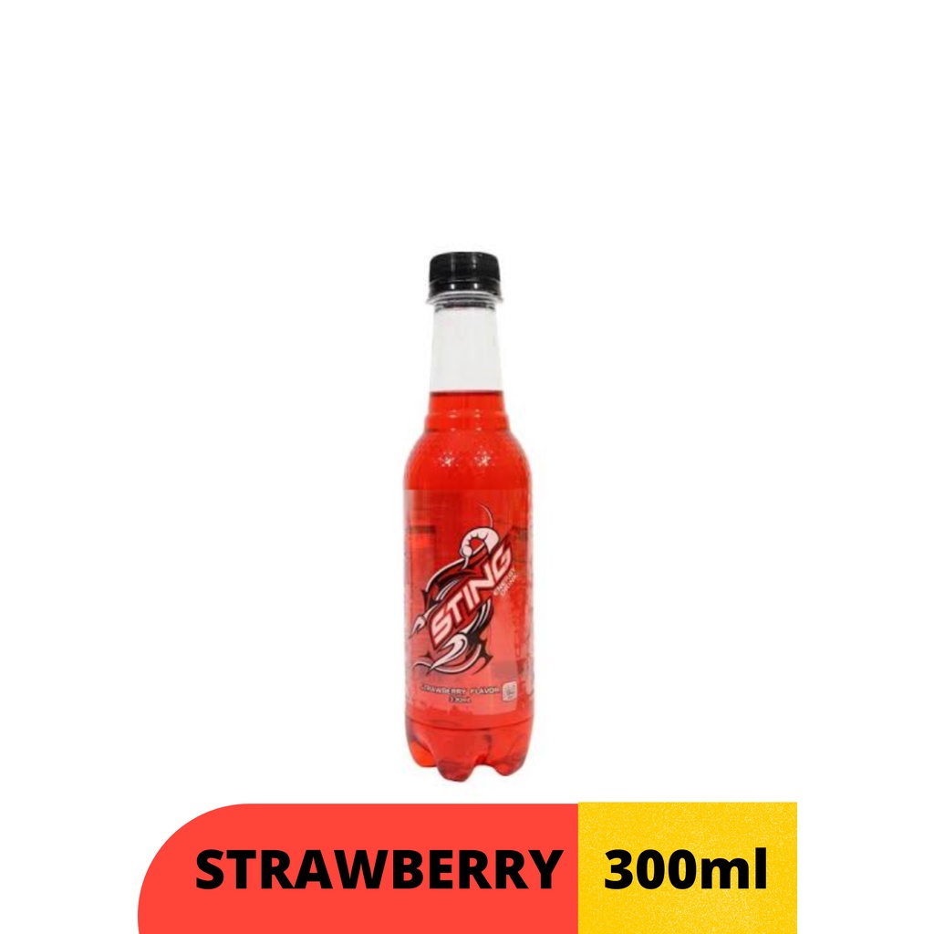 STING STRAWBERRY ENERGY DRINK 300ml x 12 Shopee Philippines