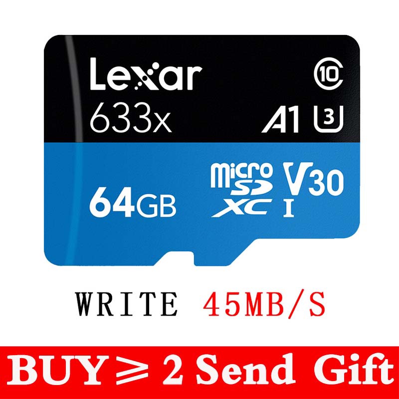 Lexar micro sd 512gb 633x UHSI Flash Memory card For Drone Gopro Dji