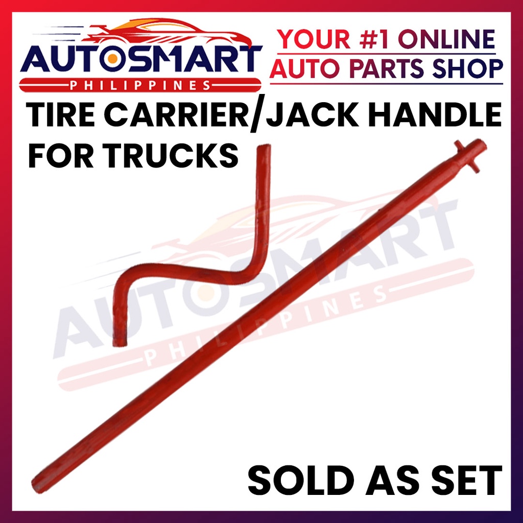 Tire Carrier/Jack Handle for Trucks | Shopee Philippines