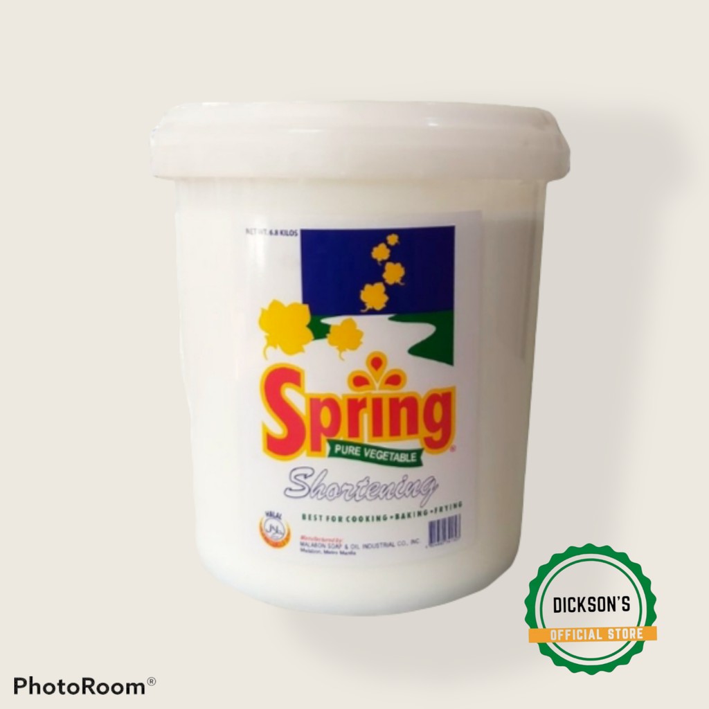 Spring Vegetable Shortening/Lard 6.8kgs Shopee Philippines