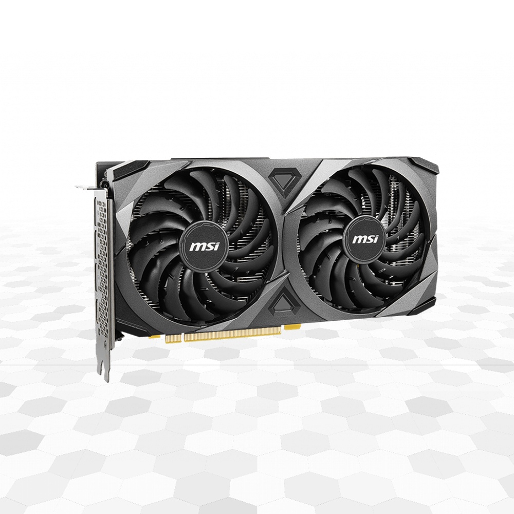 MSI Geforce RTX 3050 Ventus 2X OC 6Gb / 8Gb Video Graphics Card GPU ...