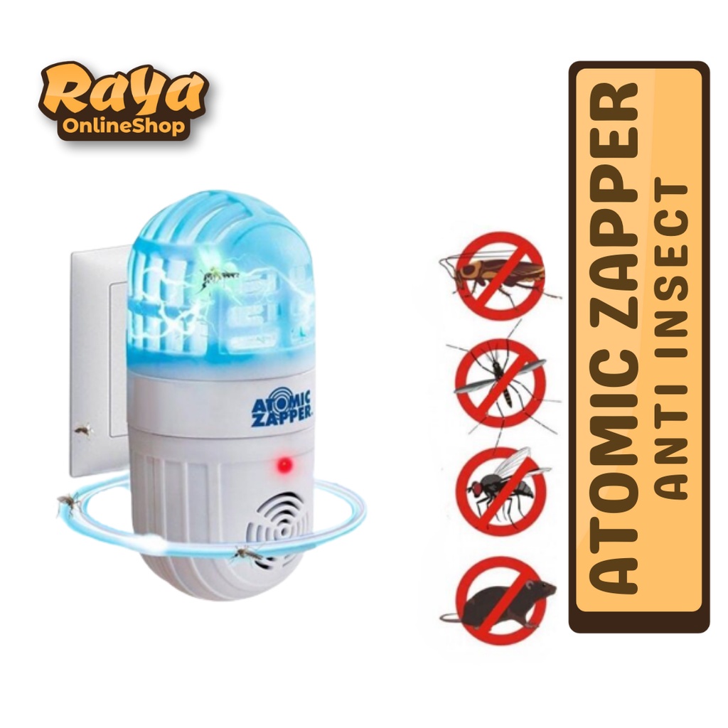 cockroach killer ♬Atomic Zapper Mosquito Killer New Ultrasonic Insect