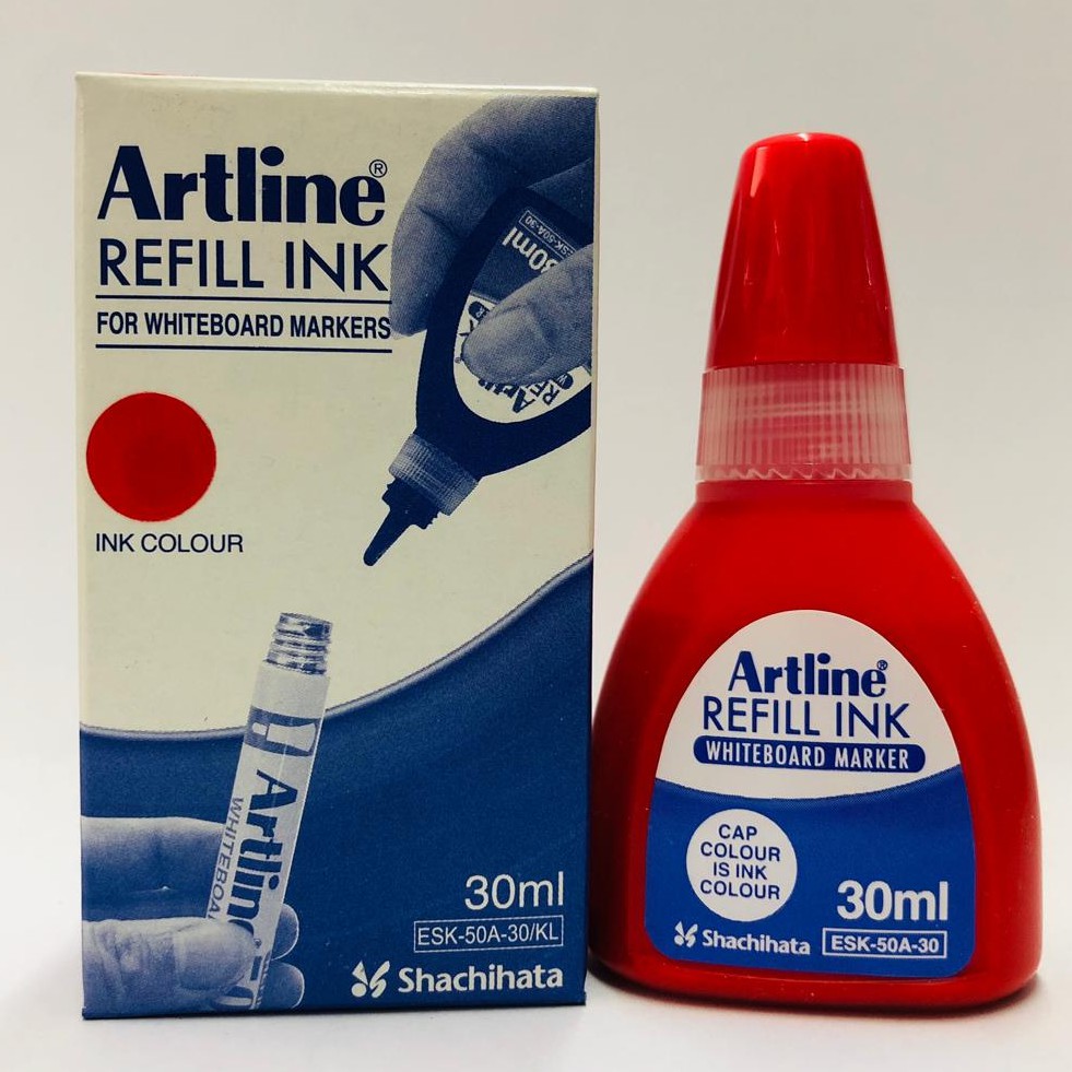 Artline Refill Ink For Whiteboard Markers 30ml (ESK-50A30/KL) | Shopee ...