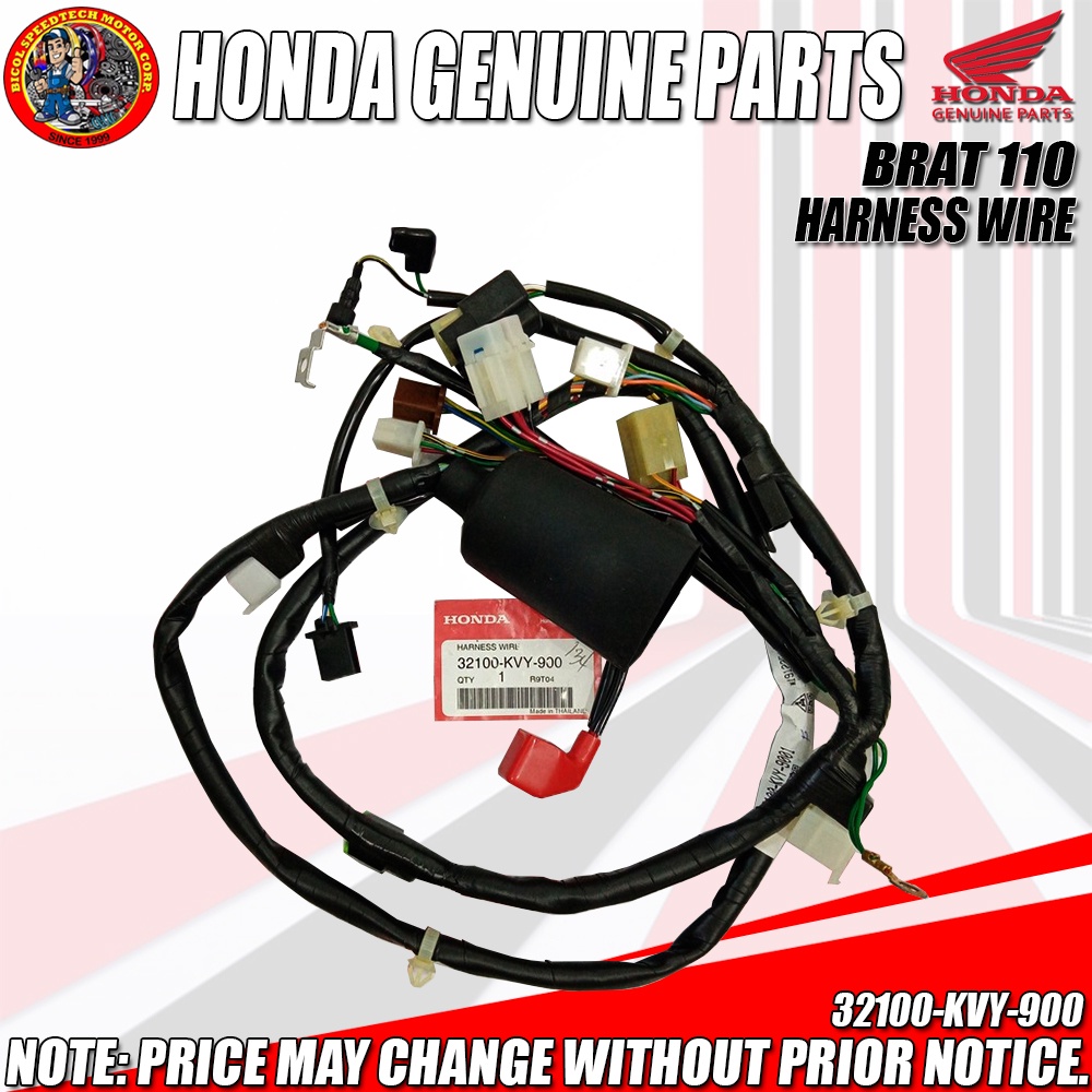 BEAT110 HARNESS WIRE (HPI) (GENUINE 32100KVY900) Shopee Philippines