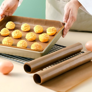1PC Reusable Non Stick Baking Paper High Temperature Resistant Sheet Oven  Microwave Grill Baking Mat Oil-proof Paper Pad Baking Liner Oven Tool