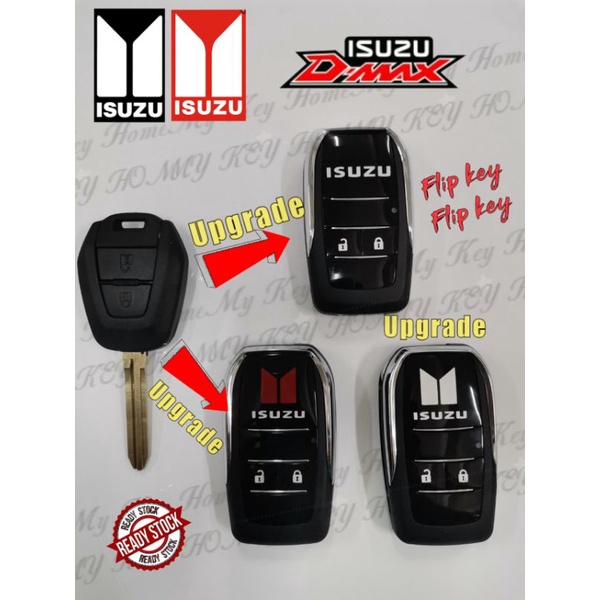 ISUZU Modified Flip Remote Key/D-Max | Shopee Philippines