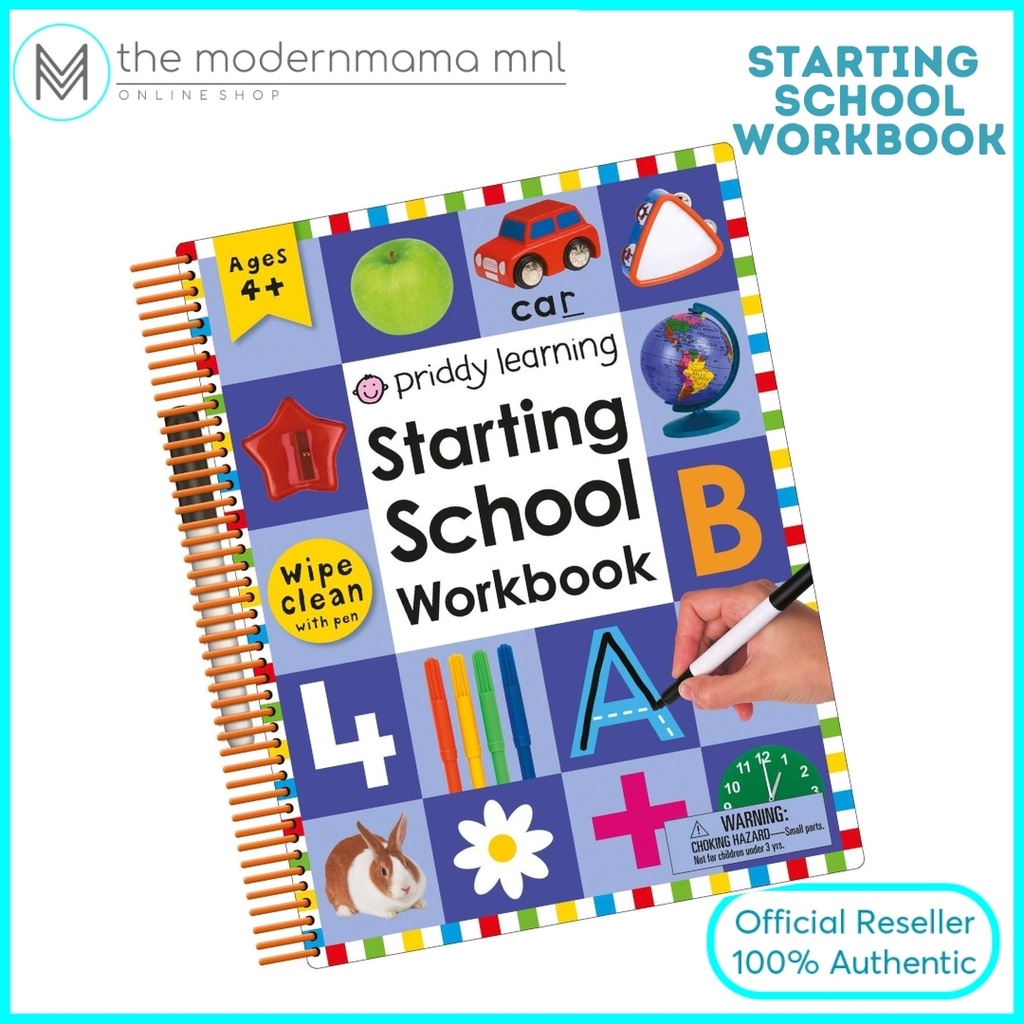 Wipe Clean Starting School Workbook Shopee Philippines