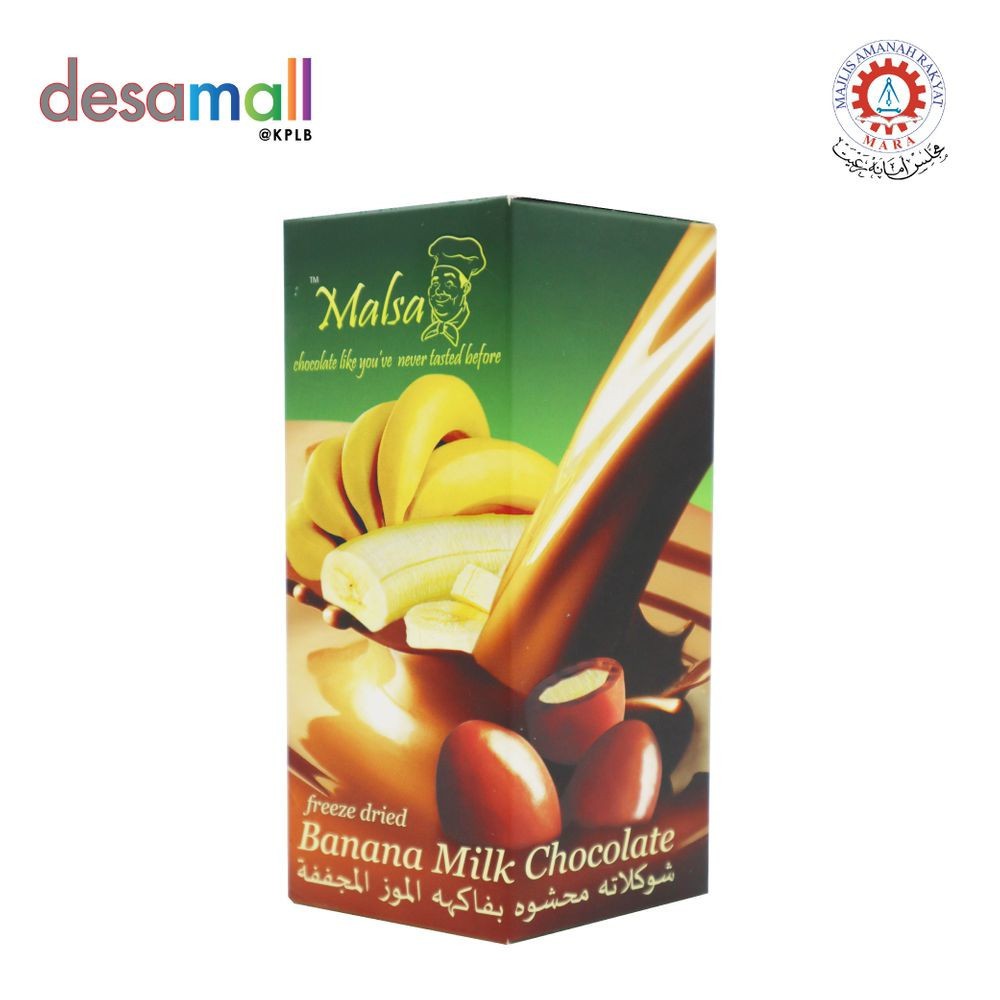 MALSA Freeze Dried Banana Milk Chocolate (70g) | Shopee Philippines