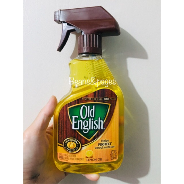 Old English Lemon Oil Wood Care 354ml Shopee Philippines