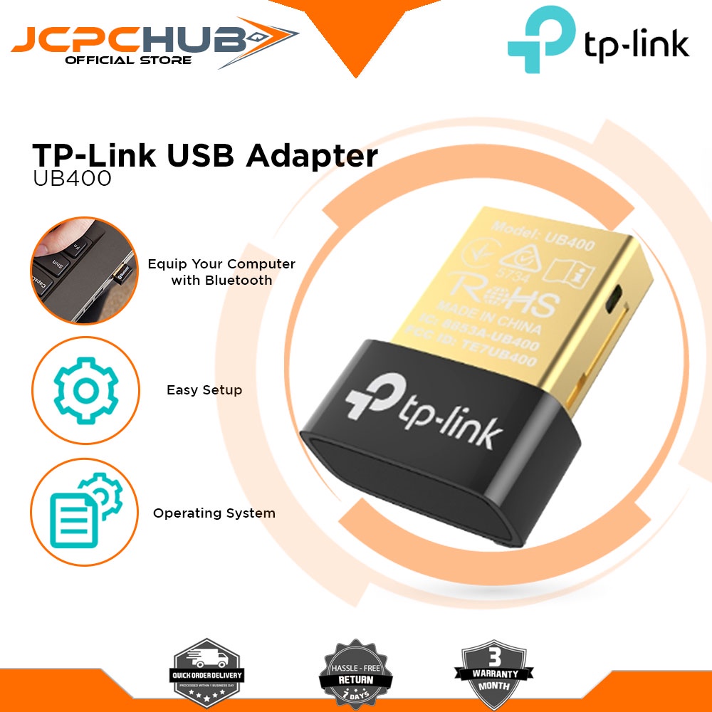 TP-Link UB400 Bluetooth 4.0 Nano USB Adapter | Shopee Philippines