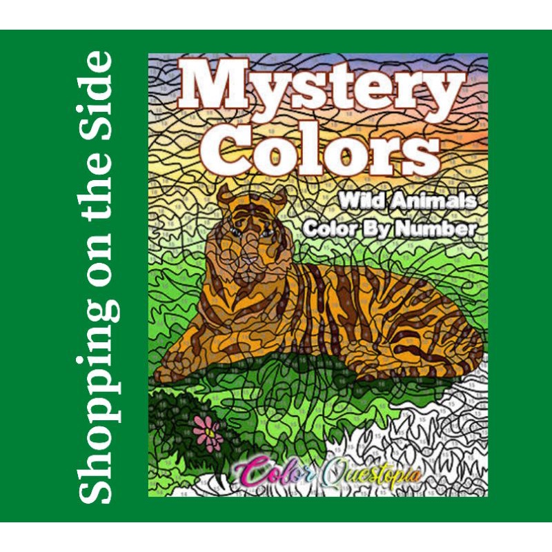 Color Questopia Mystery Colors Color By Number Adult Coloring Book