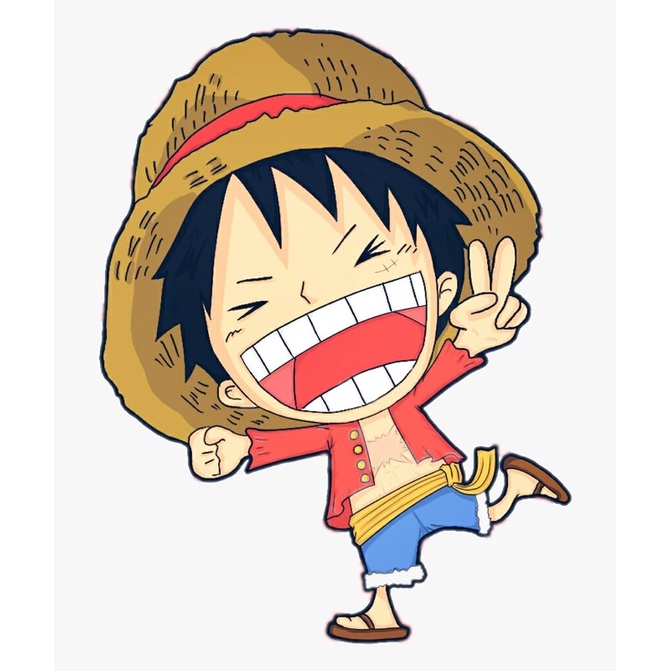 Chibi Sticker One Piece Crew 