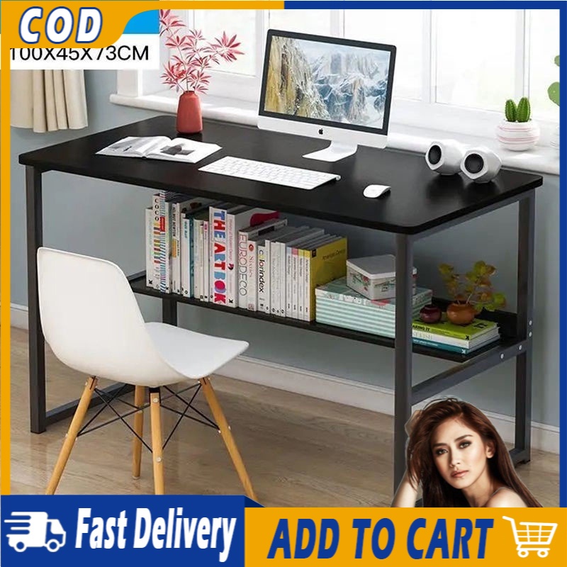 l shaped computer table Study Desk Lengthen Home Office Table Computer Table Dining Desk Simple