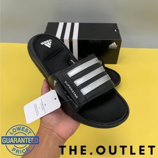 SUPERSTAR SLIDES MEMORY FOAM VELCRO SLIP ON SLIPPERS FOR MEN AND WOMEN