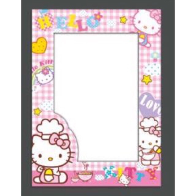 Hello Kitty 4R Hanging Paper Frame (8pcs) | Shopee Philippines