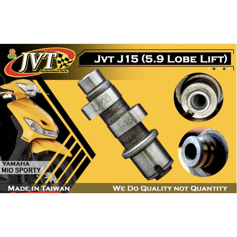 JVT Camshaft For Mio Sporty (J15, J20, J25, J30) Shopee Philippines