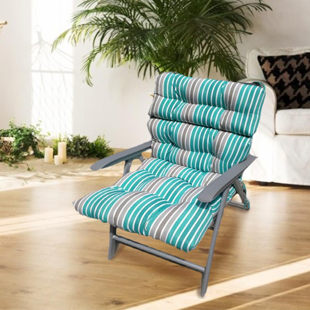 Solid long Cushion Mat For Recliner Rocking Rattan Chair Folding Thick