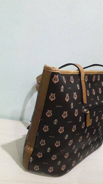 BRERA TOTE BAG MONOGRAM AUTHENTIC with CODE ( Preloved❤ )