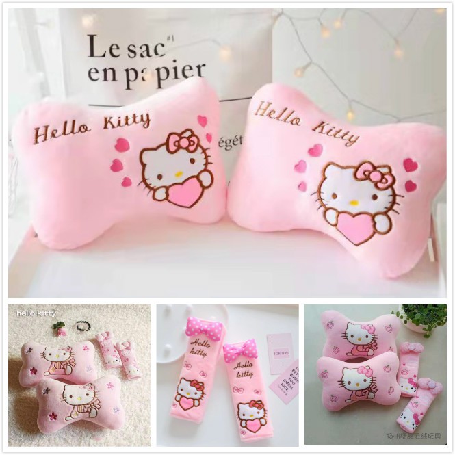 Hello kitty car pillow best sale