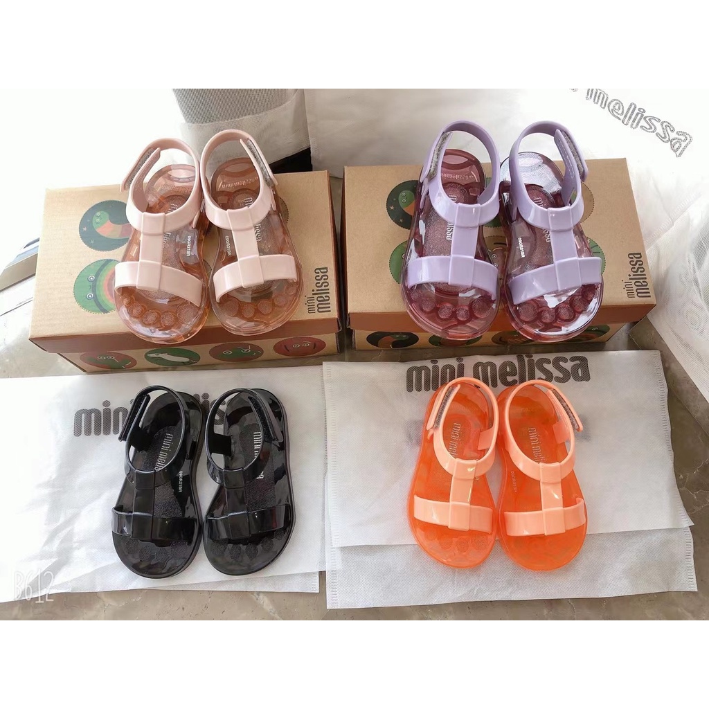 COD 2024 mini melissa Two bar sandals for kids Shopee Philippines