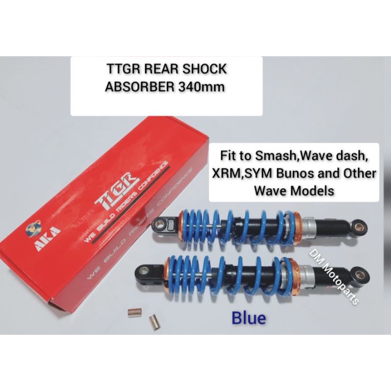 TTGR REAR SHOCK ABSORBER BLUE 340mm | Shopee Philippines