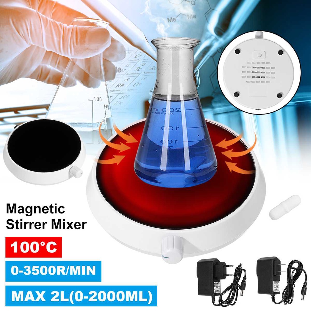 2L Heating Magnetic Stirrer Laboratory Equipment Magnetic Agitator ...